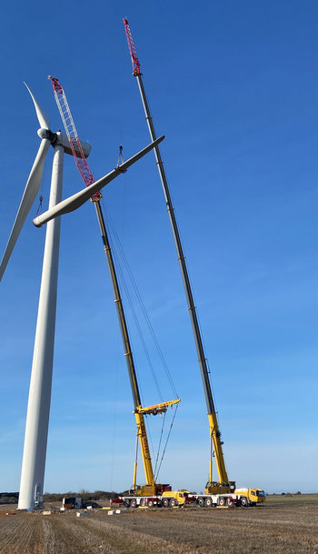 Manitowoc: Grove cranes used in tandem on two complex projects in Spain